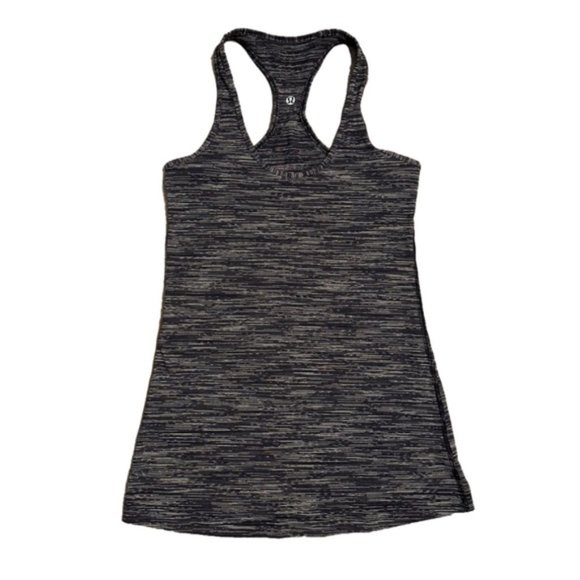 Lululemon Cool Racerback Wee Are From Space Black Cashew - Size 6 Regular - Picture 8 of 13